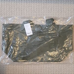 Athleta Logo Tote Bag Olive Green
